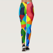Leggings Formes multicolores 2 (Dos)