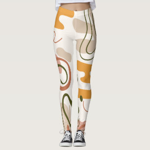 Leggings Formes organiques de style moderne du milieu du si