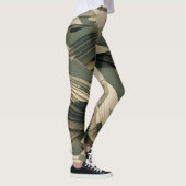 Leggings Formes stratifiées en couleurs de camouflage (Droite)