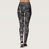 Leggings Formules scientifiques : Patte de calcul du tablea (Dos)