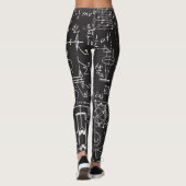 Leggings Formules scientifiques : Patte de calcul du tablea (Dos)