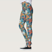 Leggings Forte configuration florale estivale (Gauche)
