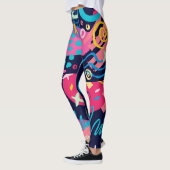 Leggings Fou de couleur (Gauche)