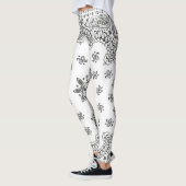 Leggings Foulard blanc (Gauche)