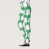 Leggings Four Leaf Lucky Clover Saint Patrick's Day (Gauche)