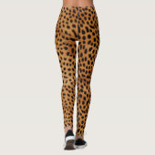 Leggings Fourrure animale Cheetah (Dos)