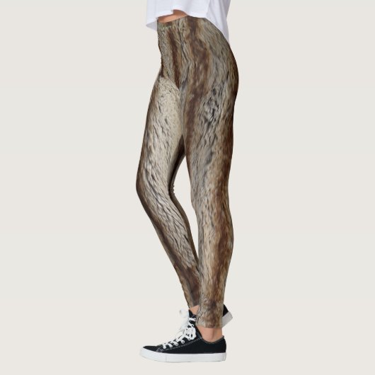 LEGGINGS FOURRURE AUTHENTIQUE DE CHINCHILLA (Gauche)