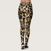 Leggings Fourrure de léopard d'Afrique : Texture d'animal s (Dos)