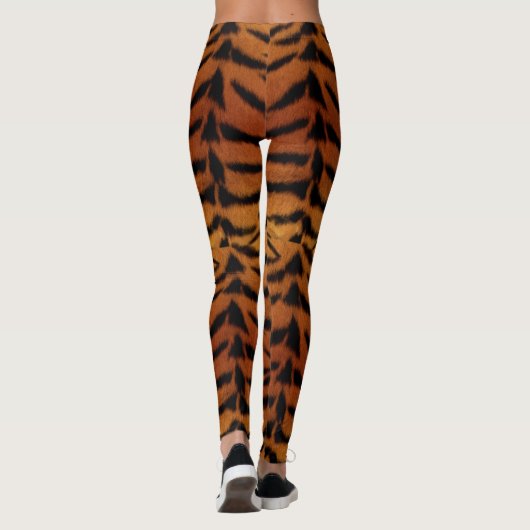 Leggings Fourrure de tigre (Dos)