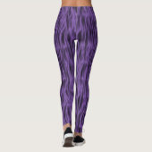 Leggings Fourrure Violet Améthyste (Dos)