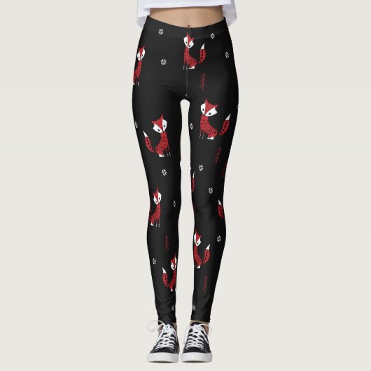 Leggings Fox d'hiver (Devant)