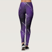 Leggings FPH avec logo blanc B&BE (Dos)