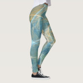 Leggings Fractage Abstrait Whisper 3D (Droite)