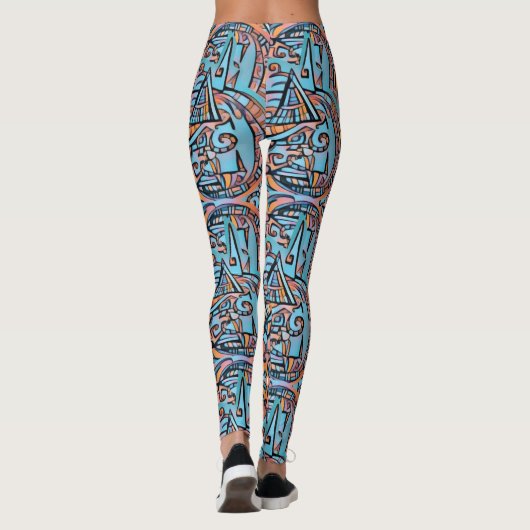 Leggings Fractages Extraordinaires (Dos)