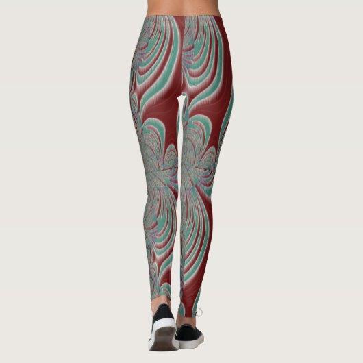 Leggings Fractages venteux (Dos)