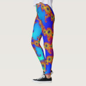 Leggings Fractal coloré 120717 (Gauche)