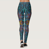 Leggings Fractal ~ Trippy Hippy (Dos)