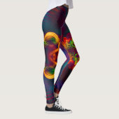 Leggings Fractale Apophysis Abstraite XI (Droite)