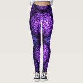 Leggings Fractale d'Apophysis - fusion d'atomes + vos idées (Devant)