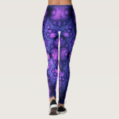 Leggings Fractale d'Apophysis - fusion d'atomes + vos idées (Dos)
