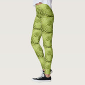 Leggings Fractale de chou vert (Gauche)
