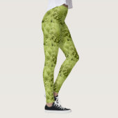 Leggings Fractale de chou vert (Droite)
