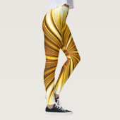 Leggings fractale dorée (Droite)