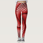 Leggings fractale spirale (Devant)