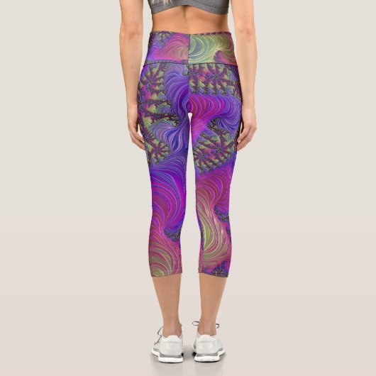 Leggings fractés néon (Verso)