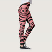 Leggings fractionnés Abstraits avec des couleurs p (Droite)