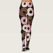 Leggings fraise lait chocolat beignets de beignets (Dos)