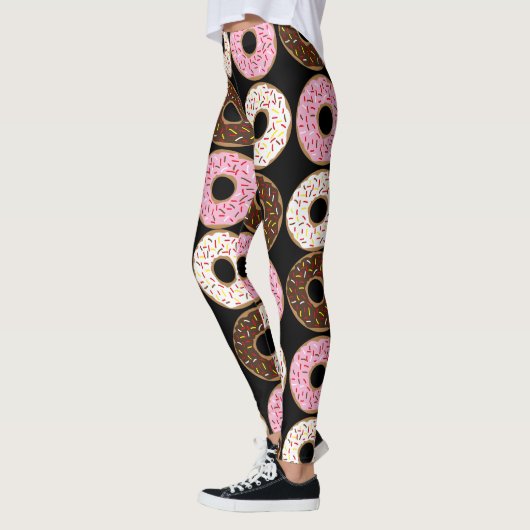 Leggings fraise lait chocolat beignets de beignets (Gauche)