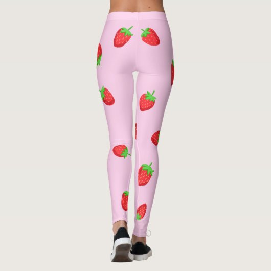 Leggings Fraises de mûre (Dos)