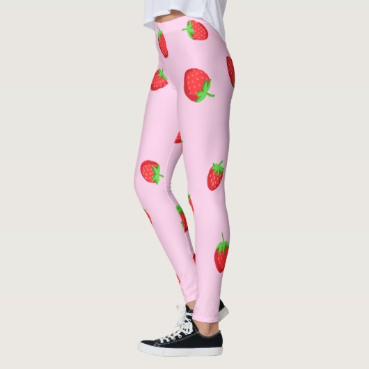 Leggings Fraises de mûre (Gauche)
