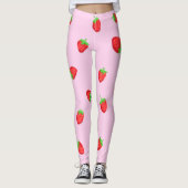 Leggings Fraises de mûre (Devant)