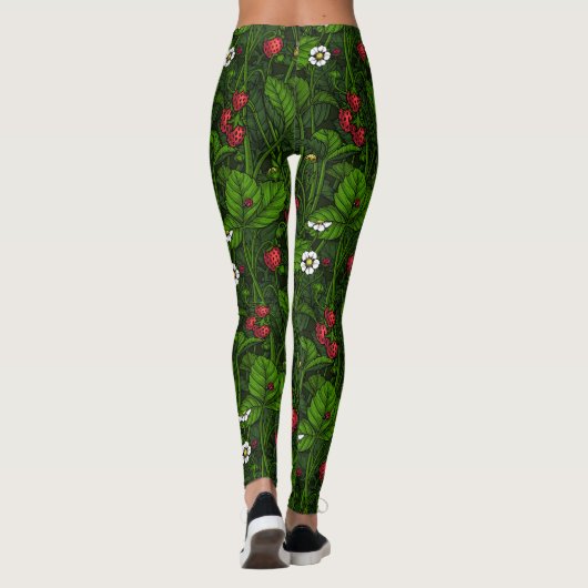 Leggings Fraises sauvages (Dos)