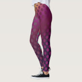 Leggings Framboise d'or des Pois de fruits Ombre Passion (Gauche)