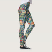 Leggings Frameur de fraises - Conception de William Morris (Droite)