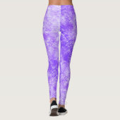 Leggings français de fourrure violet (Dos)