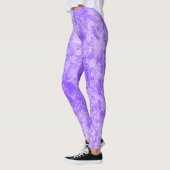 Leggings français de fourrure violet (Gauche)