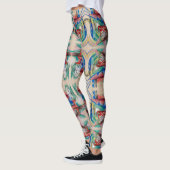 Leggings Franz Marc Paysage avec Animaux Peinture célèbre (Gauche)