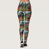 Leggings Franz Marc Red Deer célèbre peinture féminine (Dos)