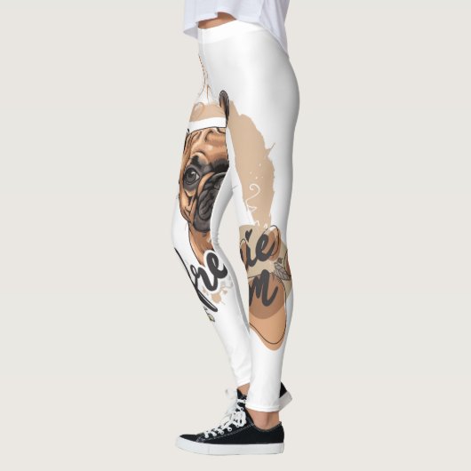 Leggings Frenchie Mom (Gauche)