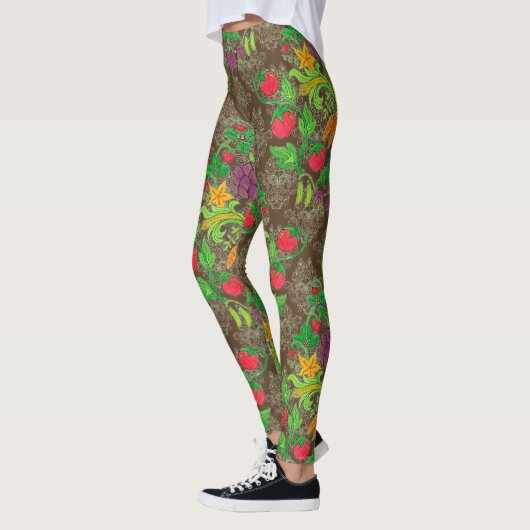Leggings Fresh from the Garden Damask (Gauche)