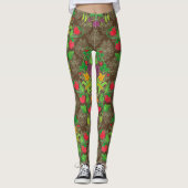 Leggings Fresh from the Garden Damask (Devant)