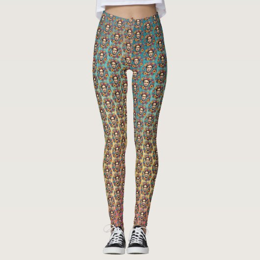 Leggings Frida Kahlo (Devant)