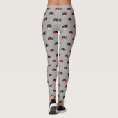 Leggings Frida Kahlo | FridaMoji - jour des morts (Dos)