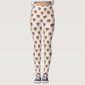 Leggings Frida Kahlo | FridaMoji - singe (Devant)
