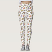 Leggings FRIENDS™ | Motif à pois et icônes (Devant)