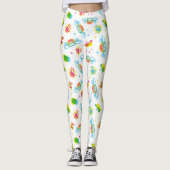 Leggings FRIENDS™ | Motif Néon Central Perk (Devant)